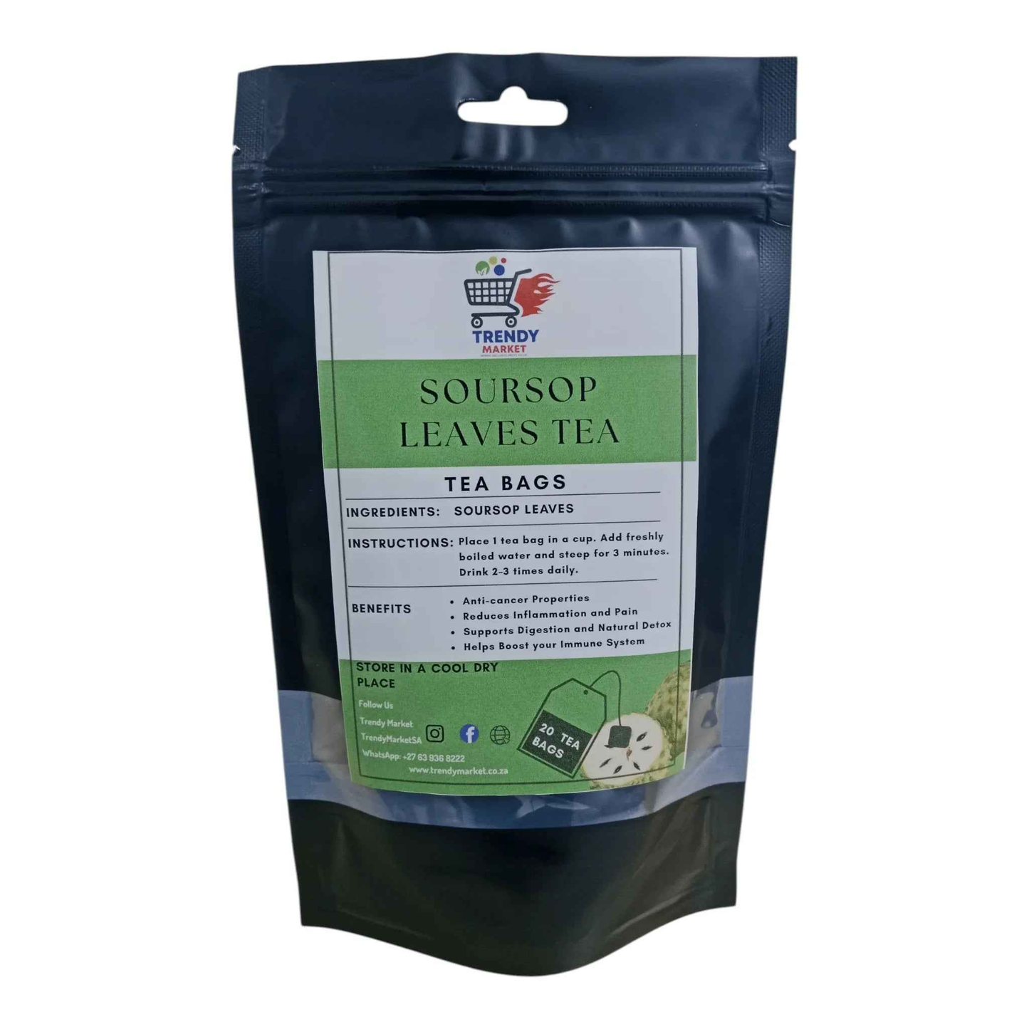 Soursop Leaves Tea bags (20s)