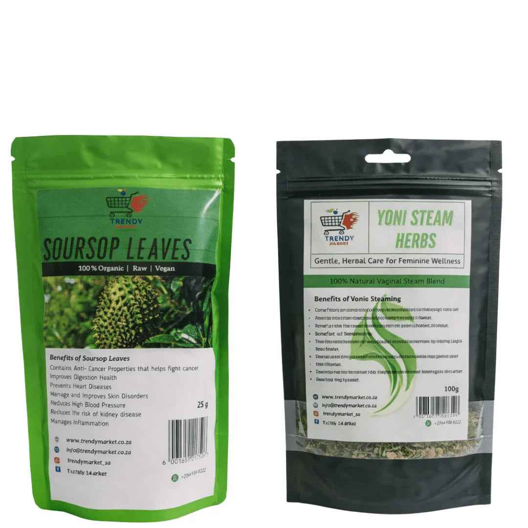 Yoni Steam Herbs & Soursop Leaves Combo