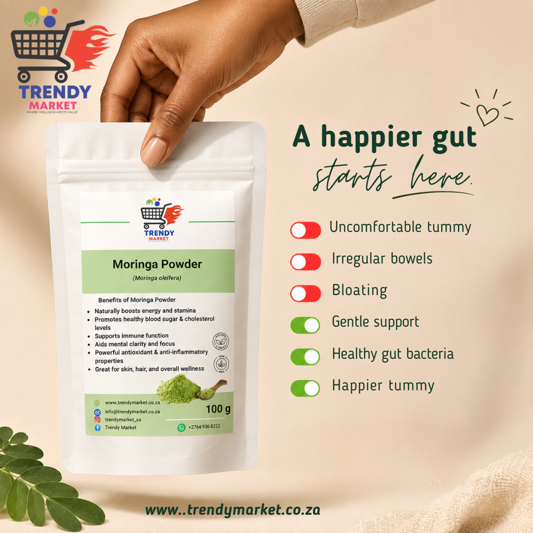 Moringa Powder for a Happier Gut: My Journey to Better Digestion and Everyday Wellnes Part 1