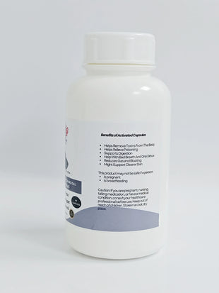 Activated Charcoal Capsules - Trendy Market