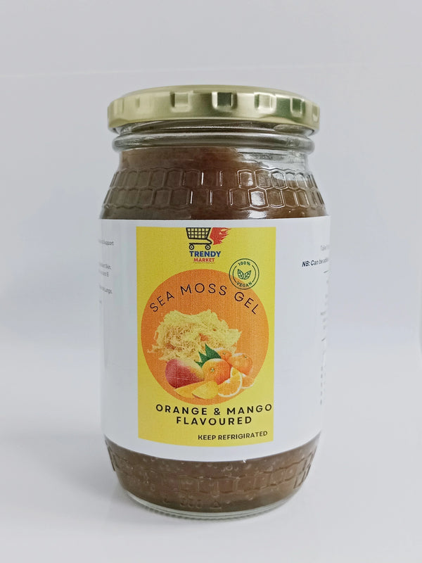 Sea Moss Gel (Organic Mango & Orange Flavoured )