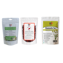 Soursop Tea Bags + Hibiscus Tea + Chamomile Tea Combo