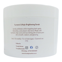 Brightening Body Scrub ( Tumeric & Kojic Acid)