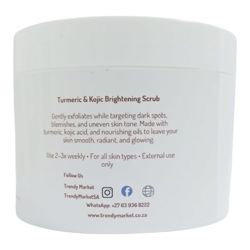 Brightening Body Scrub ( Tumeric & Kojic Acid)