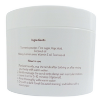 Brightening Body Scrub ( Tumeric & Kojic Acid)
