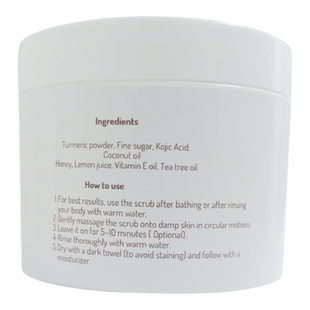Brightening Body Scrub ( Tumeric & Kojic Acid)