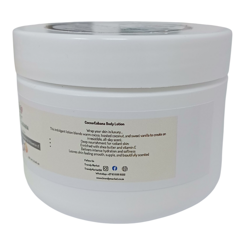 Cocoa Cabana Body Lotion (Enriched with Shea Butter & Vitamin E)