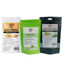 Maca Powder, Moringa Powder & Soursop (Graviola) Powder Combo Pack