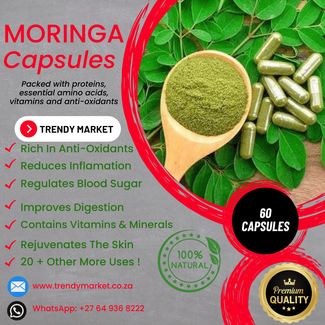 Moringa Capsules (60) - Trendy Market