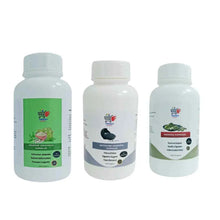 Soursop (Graviola) Capsules + Activated Charcoal Capsules & Moringa Capsules Combo Pack